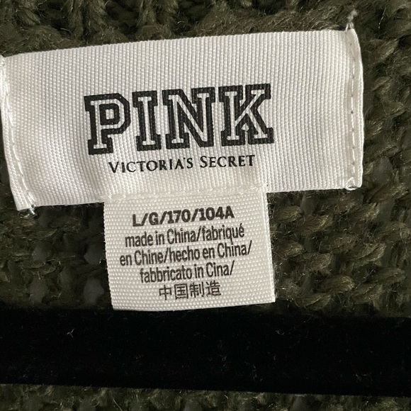 PINK Victoria’s Secret oversized knit sweater! Like new! - Picture 2 of 6